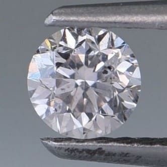 Diamante de gran pureza Podemos ver una pureza o Clarity de gran calidad