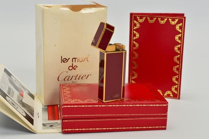 Expertos en encendedores de lujo Cartier vintage