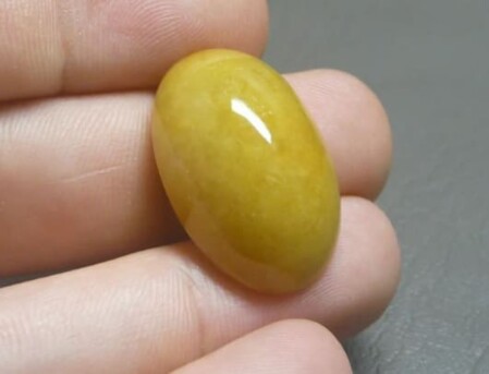 Piedra del chakra del Plexo Solar jade.
