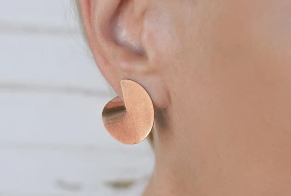 Ejemplo de joyas fabricadas en oro rosa