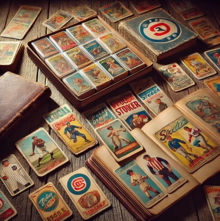 Explicación para veder cromos antiguos en el mercado del coleccionismo