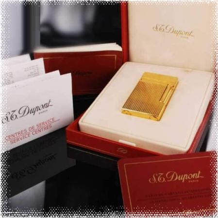 Tasar encendedor lujoso de la marca St Dupont