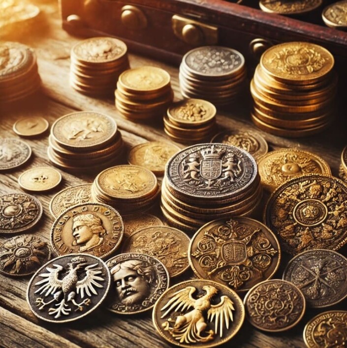 Vende tus monedas antiguas en el mercado numismático y coleccionista